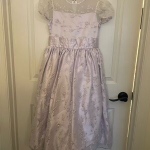 Cinderella Lilac Floral Kids Dress